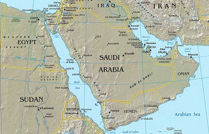 جغرافیای خاورمیانه